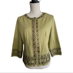 Women's JM Collection Petite  Blazer Jacket Size 10P NWT